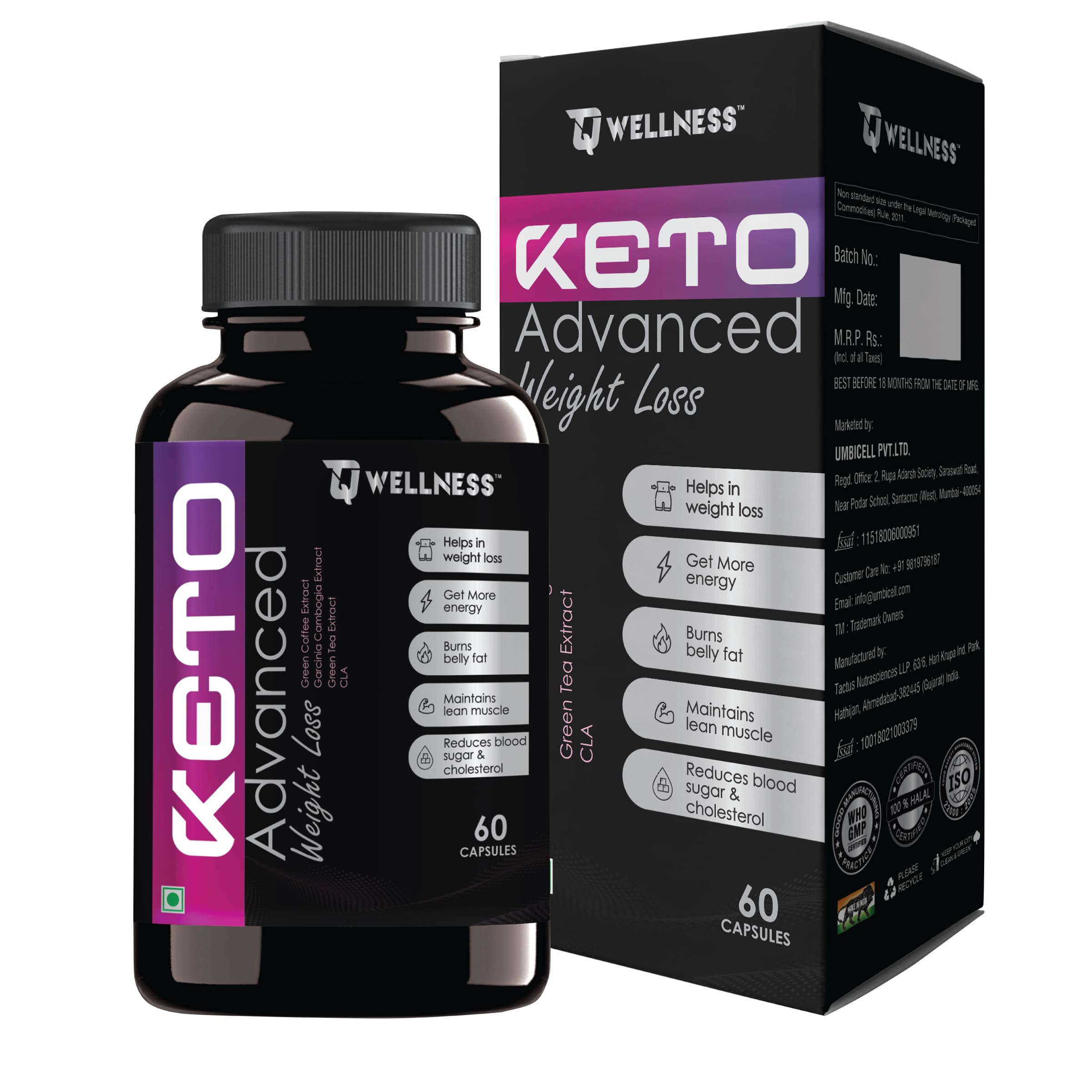 TQ Wellness Keto Advanced Weight Loss